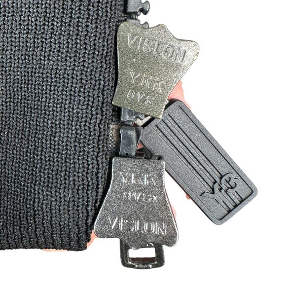 Adidas Yohji Yamamoto Bomber Jacket Womens Medium Black Wool Blend 2 Way Zipper - Picture 11 of 11